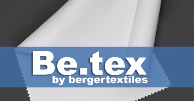 Bergertextile presents its expanded product range with sustainable textiles for brilliant printing applications.