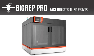 BIGREP Pro, Fast Industrial 3D Prints