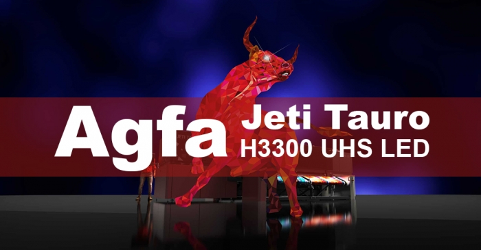 Agfa introduces the new Jeti Tauro H3300 UHS LED