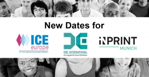 New Dates for ICE Europe, CCE International, InPrint Munich