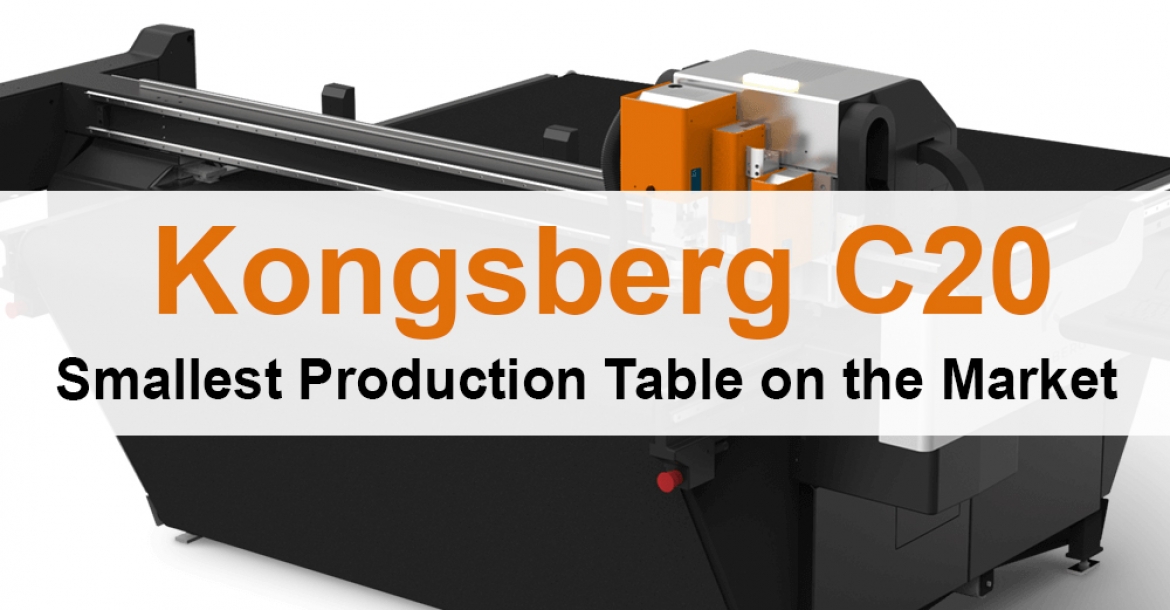 New Kongsberg C20 is smallest production table on the market