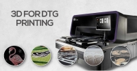 3D for direct-to-garment printing Kornit new MAX technology